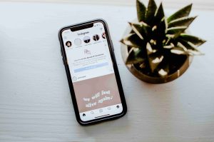 telephone portable application instagram